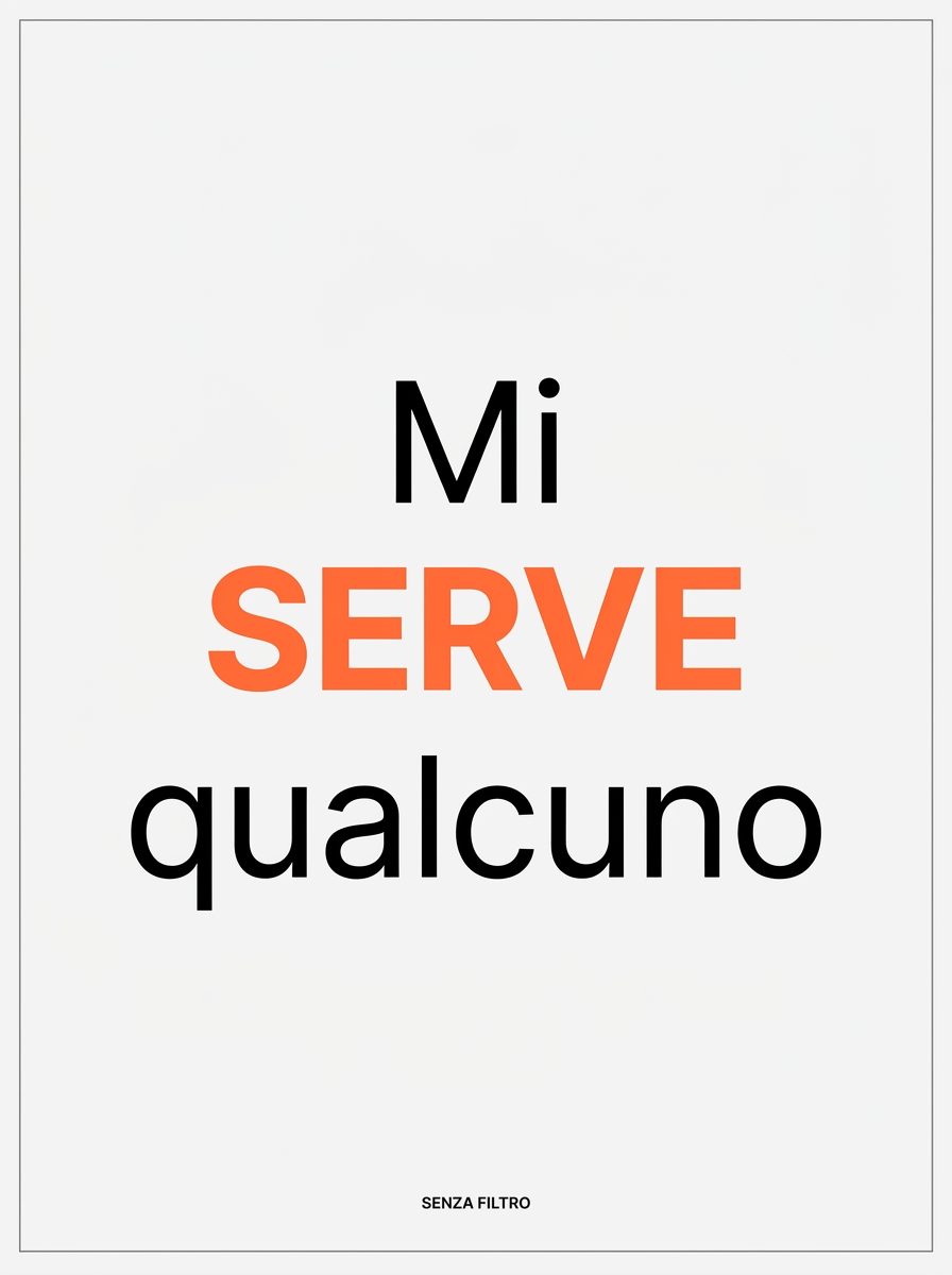Serie DOPPIO SENSO — Una parola cambia tutto — Mi SERVE qualcuno