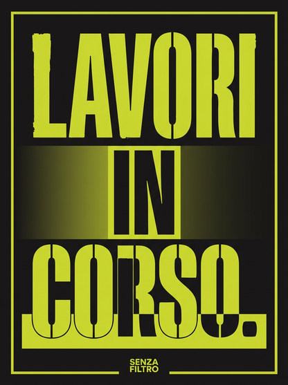 Serie SLOGAN GENERATION — Bio Instagram stampata — Lavori in corso